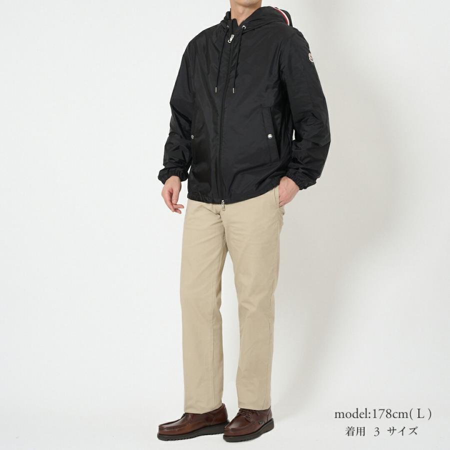 【並行輸入品】 モンクレール MONCLER メンズ ナイロンパーカー ナイロンジャケット フーディ GRIMPEURS グリンパー 1A000 90 54155 999 BLACKの画像