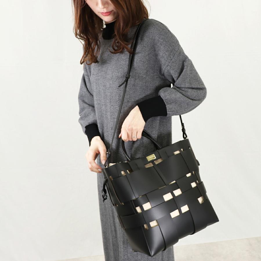 ザンケッティ ZANCHETTI 2WAYバッグ WOVEN SHOPPER W SHO 23EWSHO736 