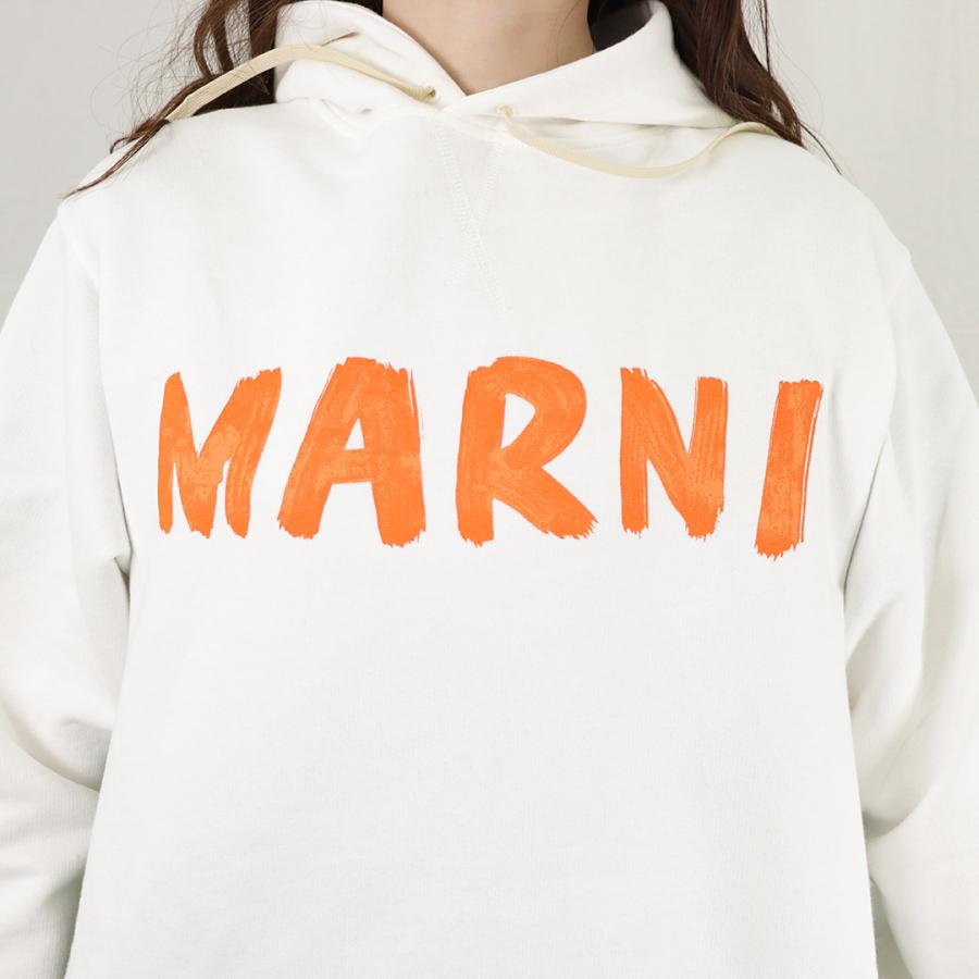 マルニ MARNI レディース パーカー プルオーバー FLJE0179P1 USCU88 LOW03 STONE WHITE｜x-sell｜02