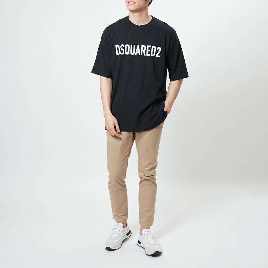 凄!!極美品■DSQUARED2 ディースクエアード シャツブラック 凄!!極美品□DSQUARED2 ディースクエアード シャツブラック