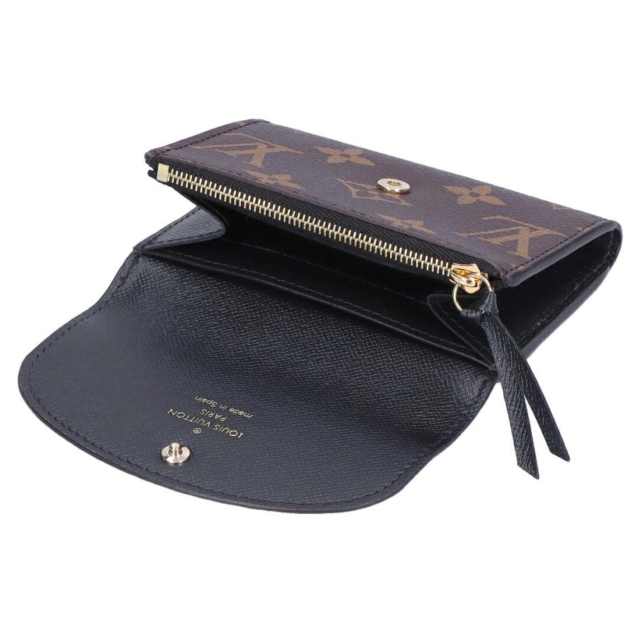 【並行輸入品】 ルイヴィトン LOUIS VUITTON 折財布 ミニ財布 ポルトモネ・ロザリ M82333 ブラウンの画像