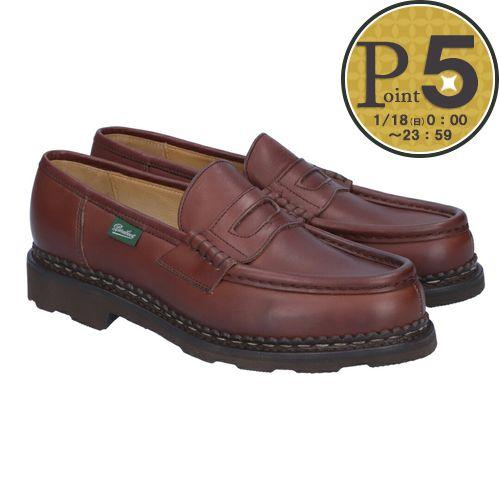 Parabootオルセー パラブーツ レディース ローファー オルセー ミンクファー ブラウン