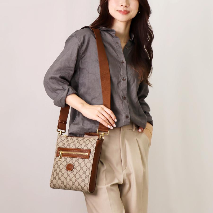 GUCCI 【並行輸入品】 グッチ ショルダーバッグ インターロッキングG