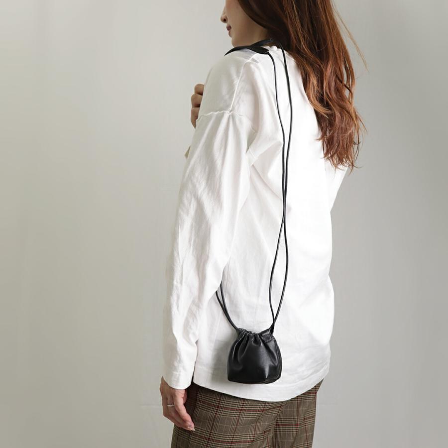 JIL SANDER ジルサンダー ミニショルダーバッグ ドローストリング 