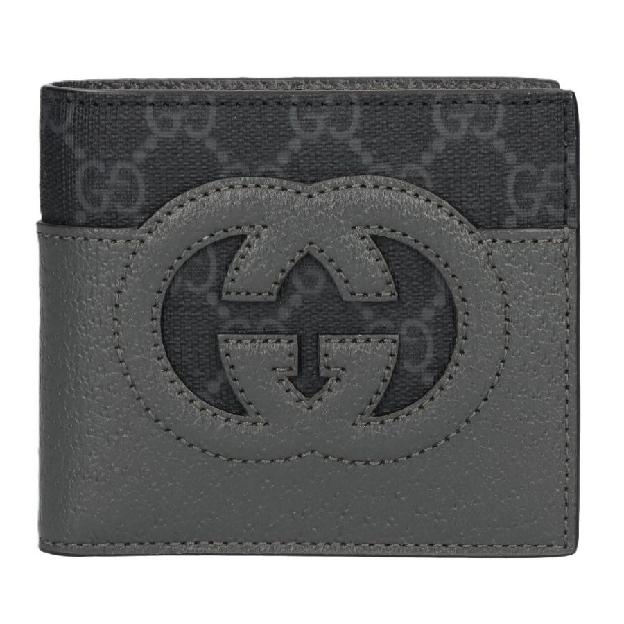 【お取り寄せ】 【並行輸入品】 グッチ GUCCI 折財布 二つ折財布 小銭入れ付き NEW BASKET ニュー バスケット 701417 K9GSN 1151の画像