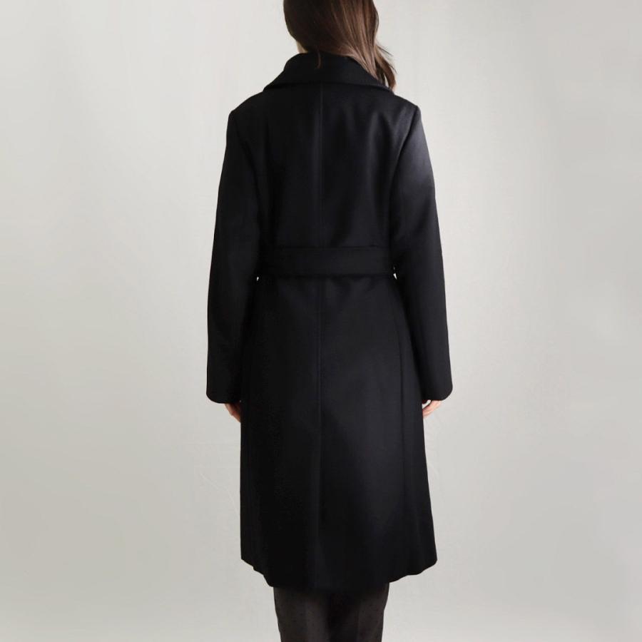 MaxMara マックスマーラ チェスターコート ピュアウール ブラック40 MaxMara マックスマーラ チェスターコート ピュアウール ブラック40