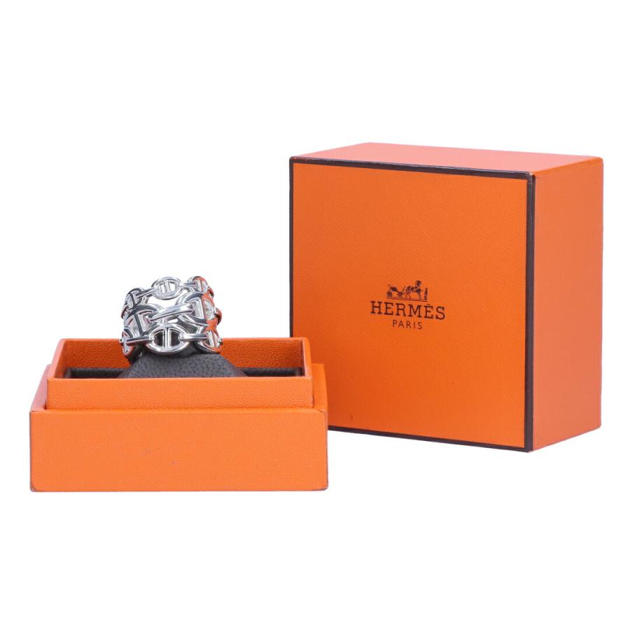 【並行輸入品】 エルメス HERMES リング 指輪 シェーヌ・ダンクル H109506B アンシェネ GM SILVERの画像