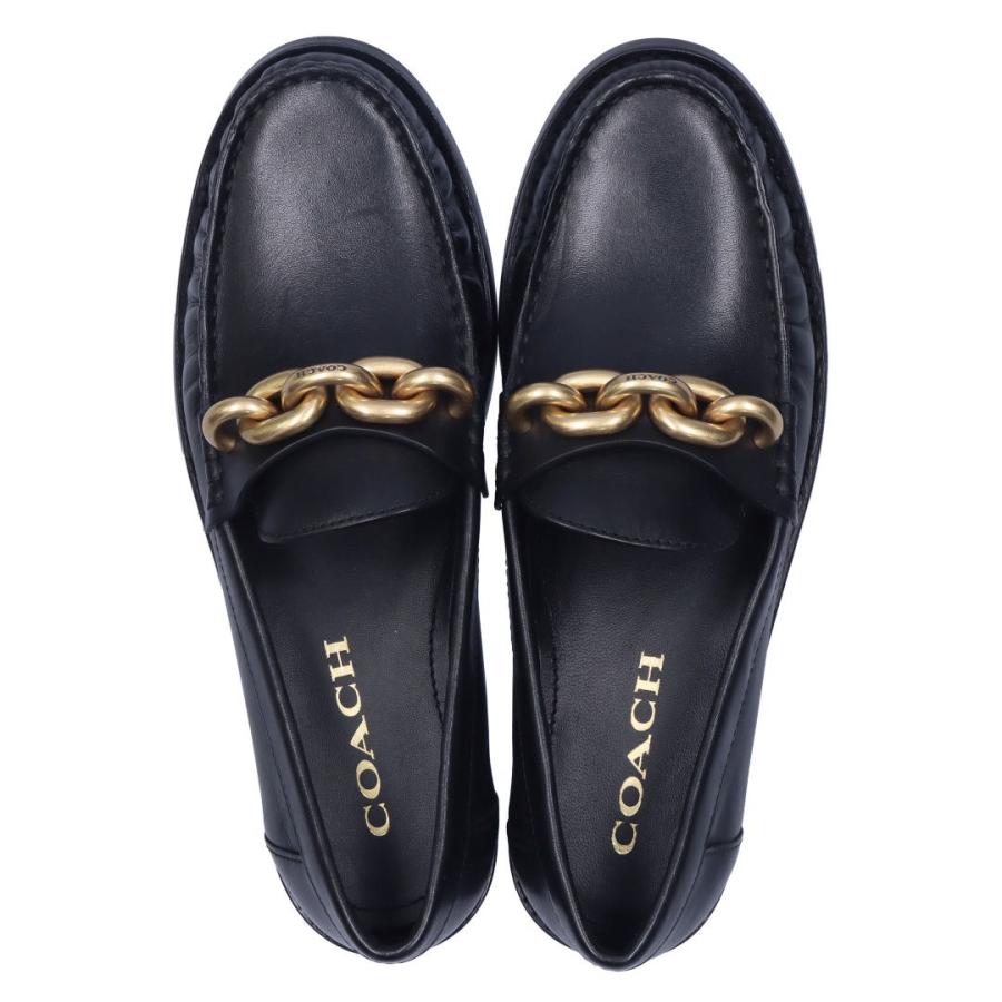 専用COACH ブラック ローファー 厚底 COACH ブラック ローファー 厚底