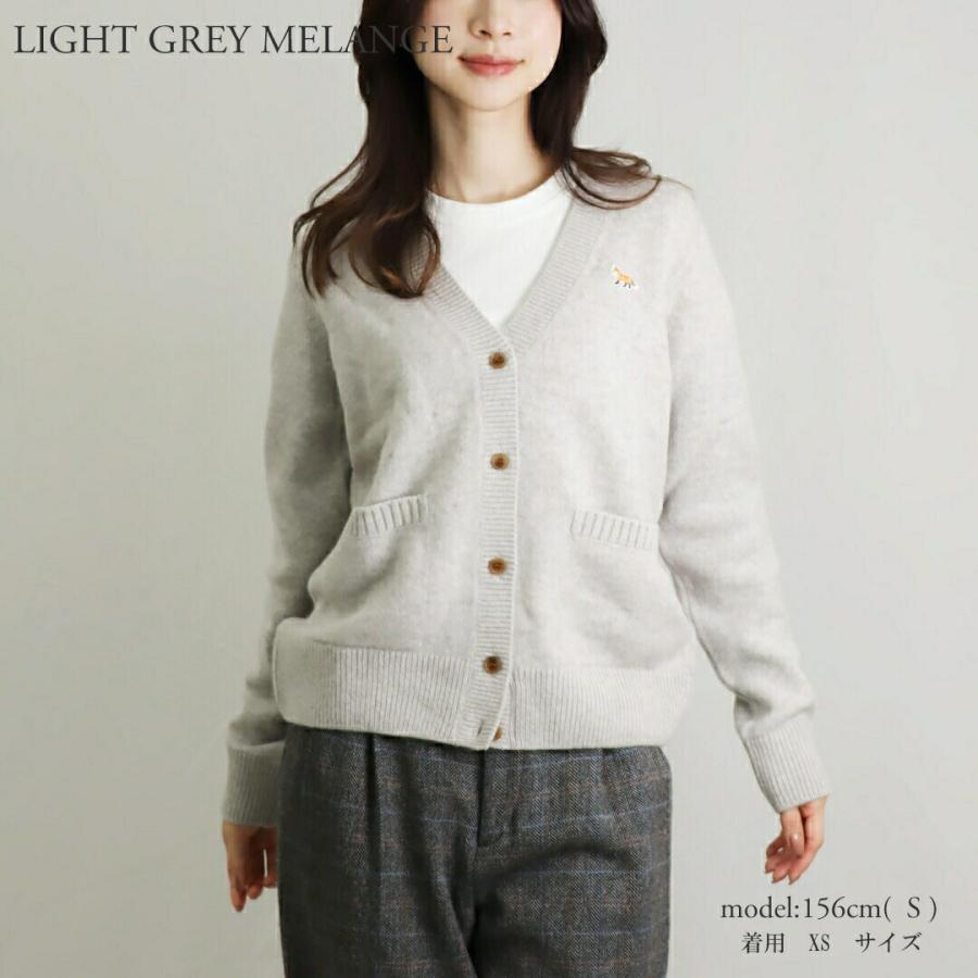 【正規店購入品】美品 メゾンキツネ カーディガン サイズL MAISON KITSUNE（メゾン キツネ） 【並行輸入品】 レディース ウール