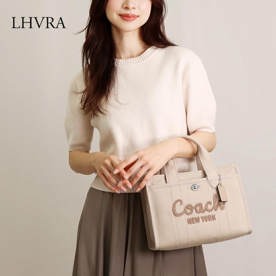 COACH キャンバス 2WAY ショルダーバッグ　カゴトート　26 COACH（コーチ） 【並行輸入品】 COACH 2WAYバッグ カーゴトート26