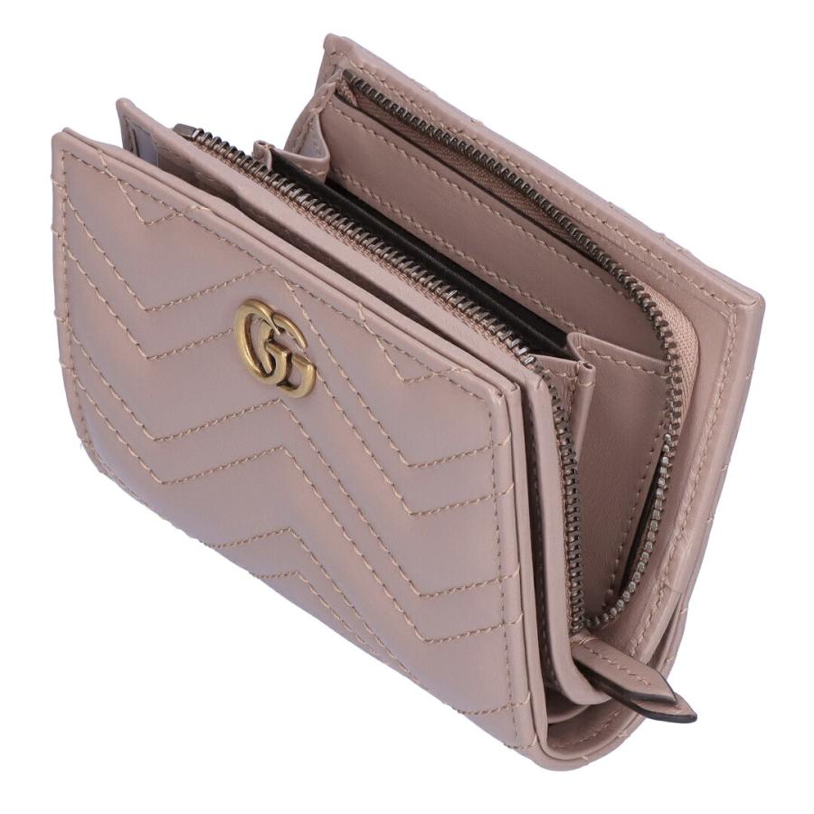 【お取り寄せ】 【並行輸入品】 グッチ GUCCI 折財布 【GGマーモント：GG MARMONT】 773427 DTDHT 5729 ダスティピンクの画像