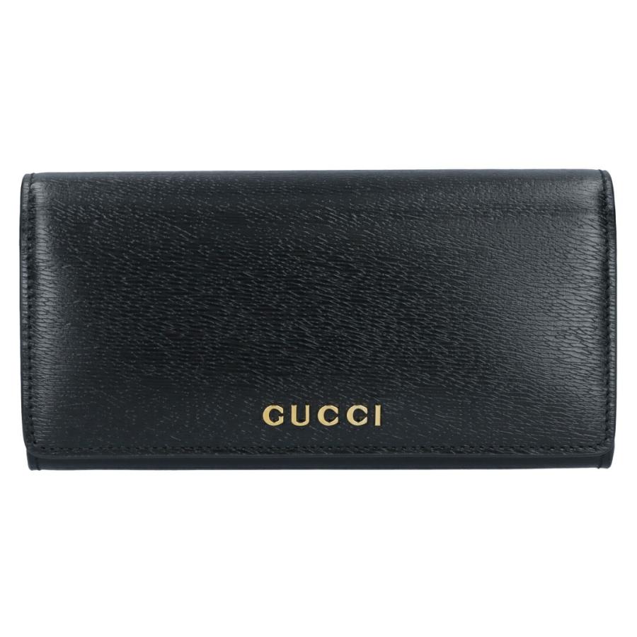 箱付き GUCCI ブラック レザー 長財布 GUCCI（グッチ） 【並行輸入品】 長財布 772638 0OP0N 1000 : テザーレ
