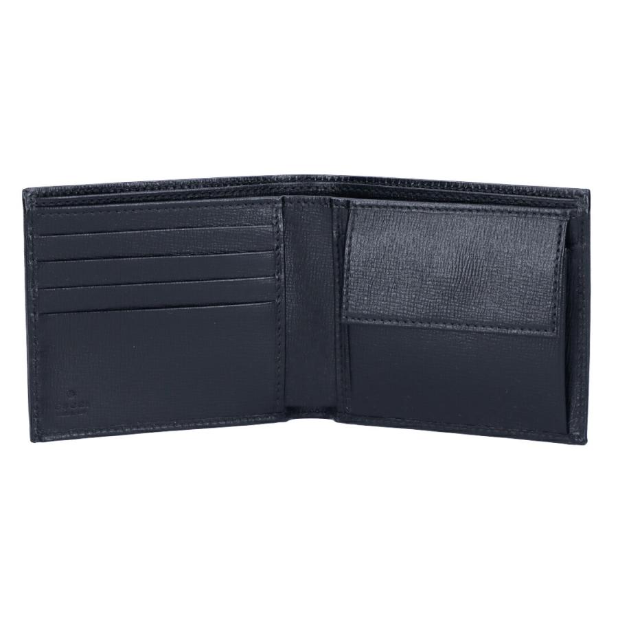 【並行輸入品】 グッチ GUCCI 折財布 小銭入れ付き インターロッキングG 673000 92TCN 1000 ブラックの画像