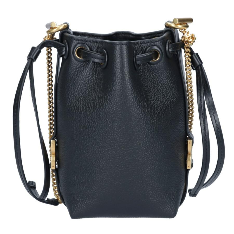 【並行輸入品】 クロエ CHLOE ショルダーバッグ MARCIE CHC23AP844 I13 001 BLACK マイクロバケットの画像