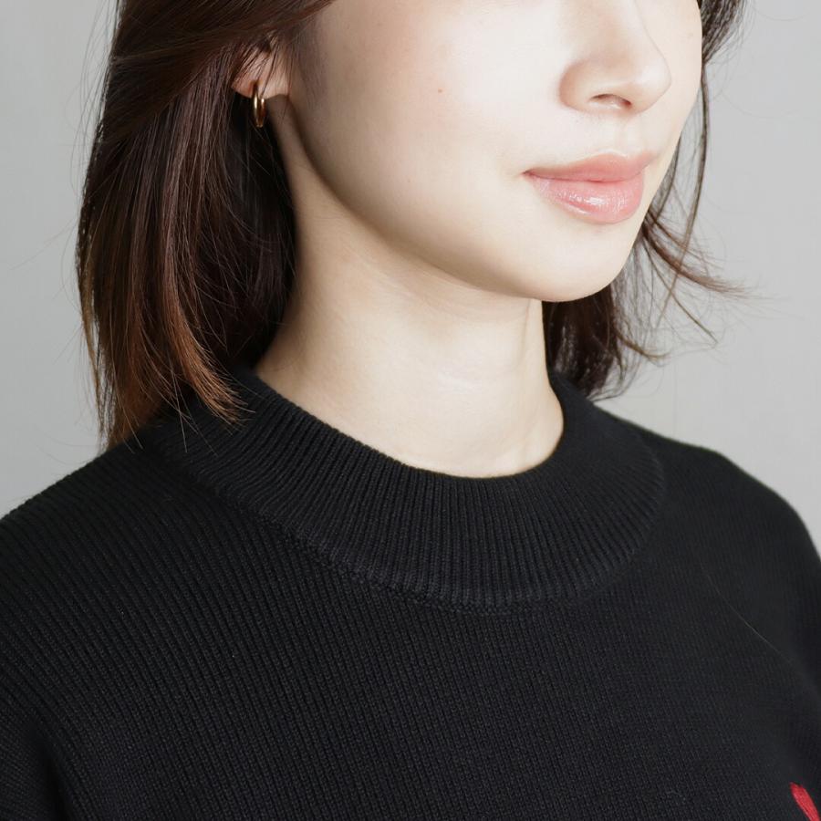 Ami Parisアミパリスセーター XS ラベンダー　新品未使用 AMI Alexandre Mattiussi ami paris アミパリス セーター BFUKS006.018