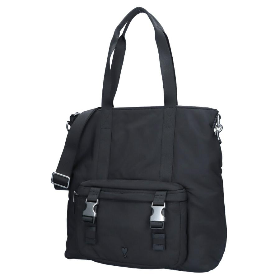 【お取り寄せ】 【並行輸入品】 アミパリス AMI PARIS 2WAYバッグ ULL507 AW0021 NOIR 001の画像