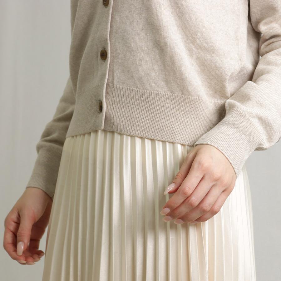 【美品】メゾンキツネ カーディガン ベージュ Mサイズ 正規品 MAISON KITSUNÉ ベージュ カーディガン M