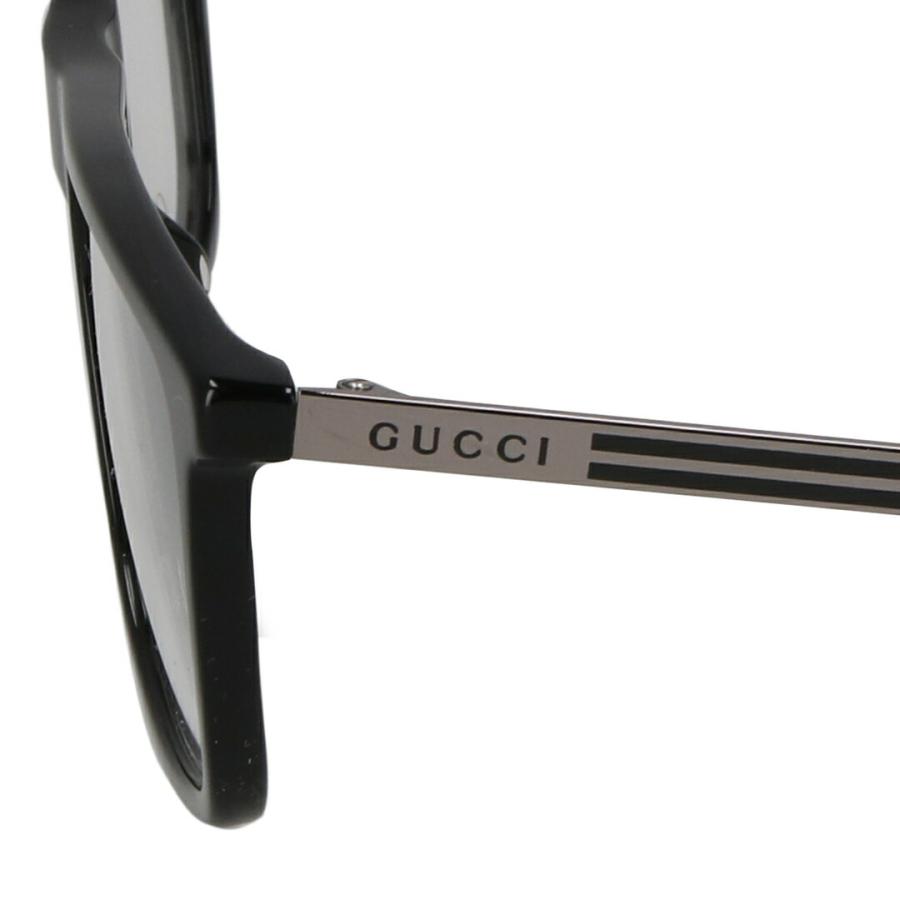 グッチ GUCCI メンズ メガネフレーム サングラス GG0691O 001 INT OPT MEN BLACK/RUTHENIUM｜x-sell｜04