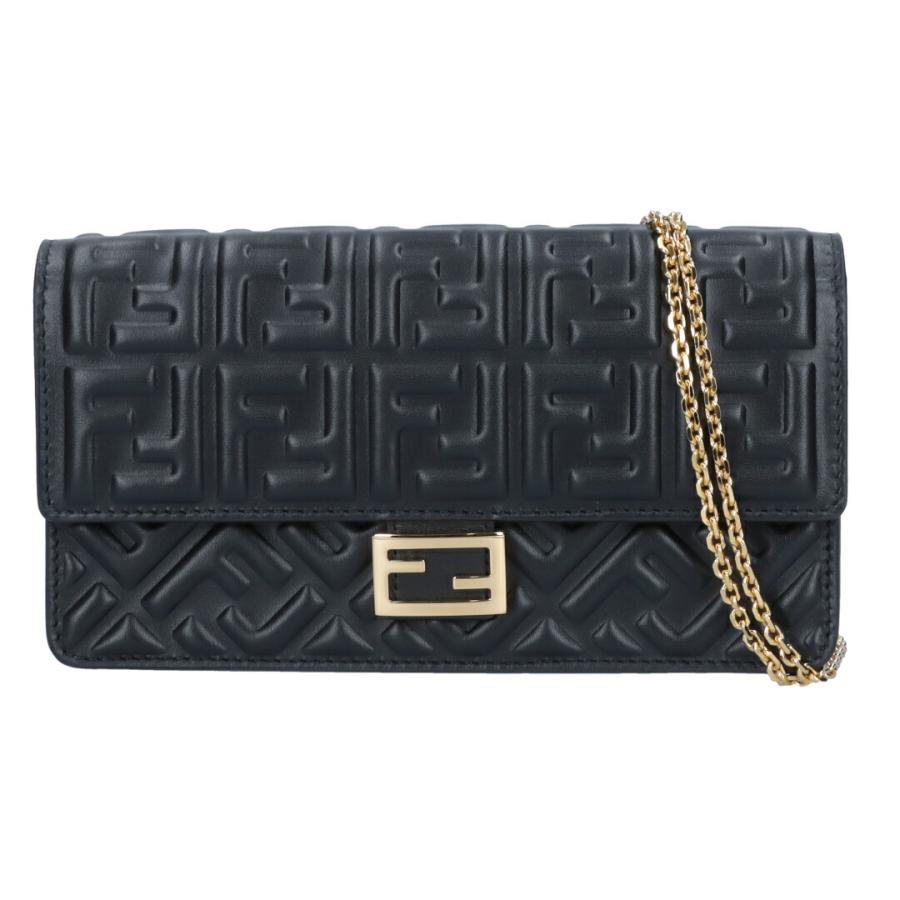 FENDI フェンディ 3WAYバッグ ミニバッグ バゲット チェーンウォレット 