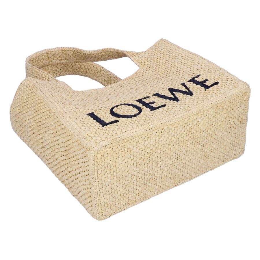 【お取り寄せ】 【並行輸入品】 ロエベ LOEWE かごバッグ 2WAYバッグ A685B61X05 2123 NATURAL ロエベフォント トート ミディアムの画像