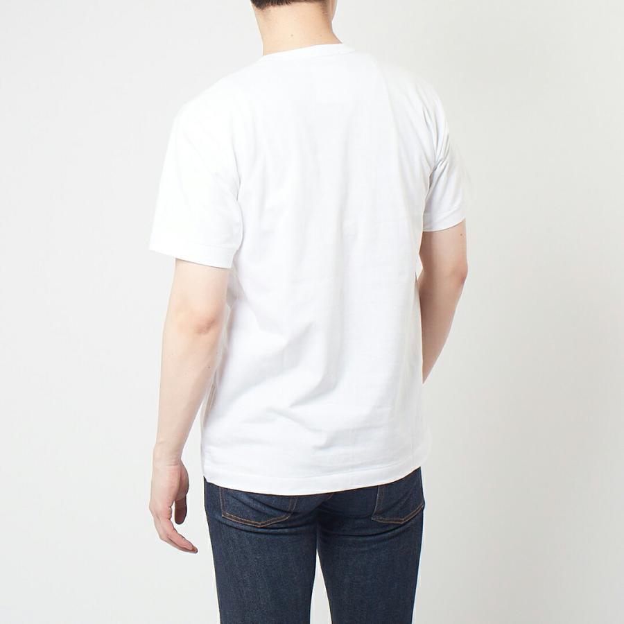 【並行輸入品】 コムデギャルソン COMME DES GARCONS ユニセックス メンズ レディース 半袖 Tシャツ PLAY プレイ T108/T216/T064 RED/GOLD HEART ハート ワンポの画像