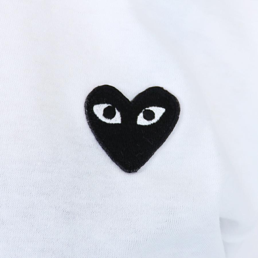 【並行輸入品】 コムデギャルソン COMME DES GARCONS ユニセックス メンズ レディース 半袖 Tシャツ PLAY プレイ T108/T216/T064 RED/GOLD HEART ハート ワンポの画像