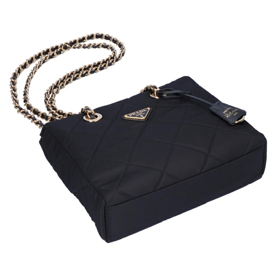 PRADA ブラック ボストンバッグ PRADA（プラダ） 【お取り寄せ】 【並行輸入品】 ショルダーバッグ