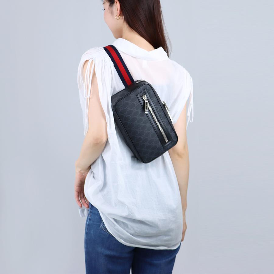 【お取り寄せ】 【並行輸入品】 グッチ GUCCI ショルダーバッグ ボディバッグ GGブラックスモールベルトバッグ 792094 FADJM 1043の画像