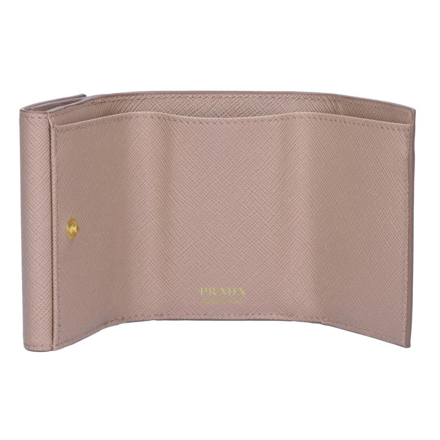 【お取り寄せ】 【並行輸入品】 プラダ PRADA 折財布 三つ折り財布 SAFFIANO TRIANG 1MH042 QHH F0236 CIPRIAの画像