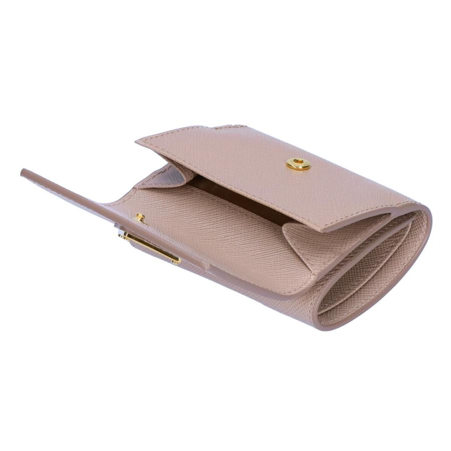 【お取り寄せ】 【並行輸入品】 プラダ PRADA 折財布 三つ折り財布 SAFFIANO TRIANG 1MH042 QHH F0236 CIPRIAの画像