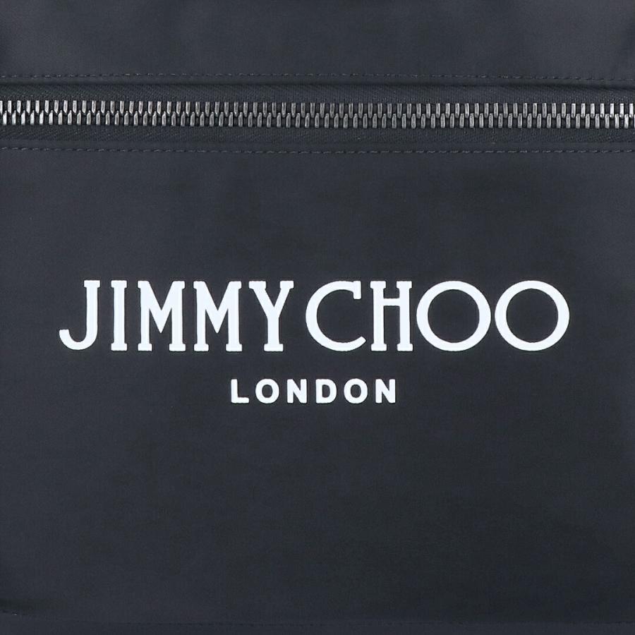 【並行輸入品】 ジミーチュウ JIMMY CHOO バックパック リュックサック WILMER ウィルマー DNH BLACK/LATTE/GUNMETAL ブラックの画像