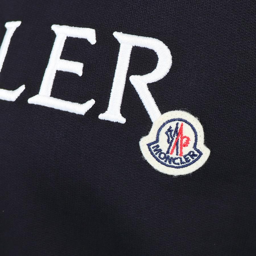 【並行輸入品】 モンクレール MONCLER トレーナー パーカー スウェット フーディ ロゴ 8G000 19 89A1K 999 ブラックの画像