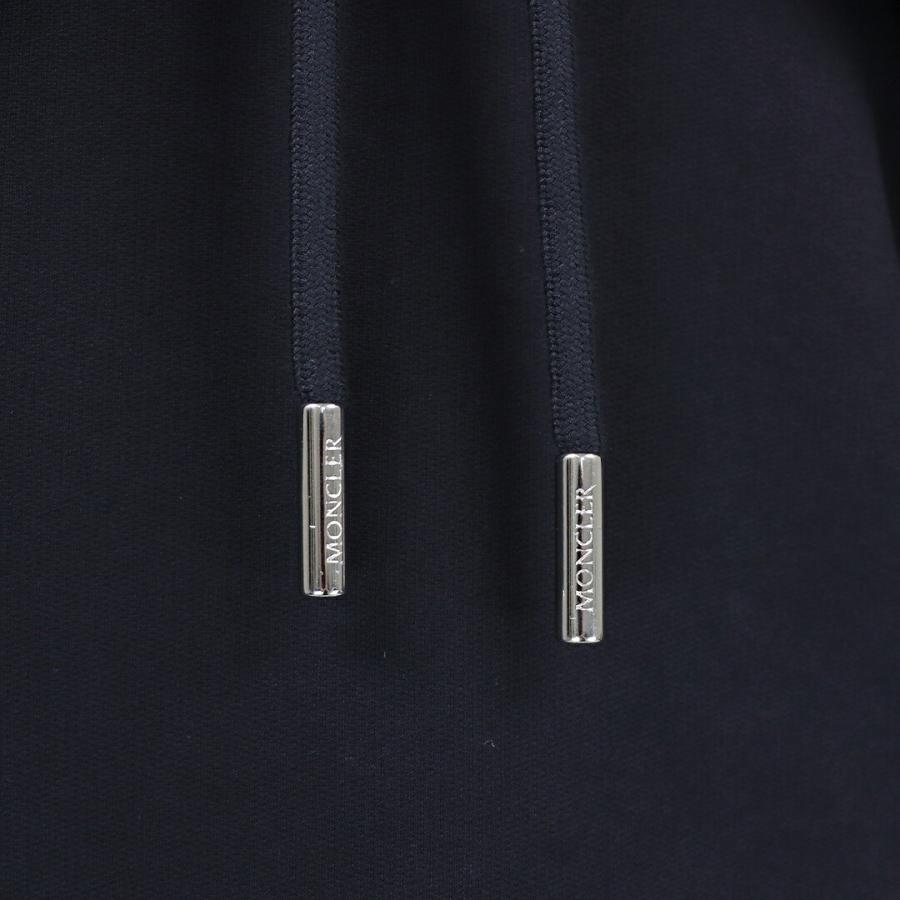 【並行輸入品】 モンクレール MONCLER トレーナー パーカー スウェット フーディ ロゴ 8G000 19 89A1K 999 ブラックの画像