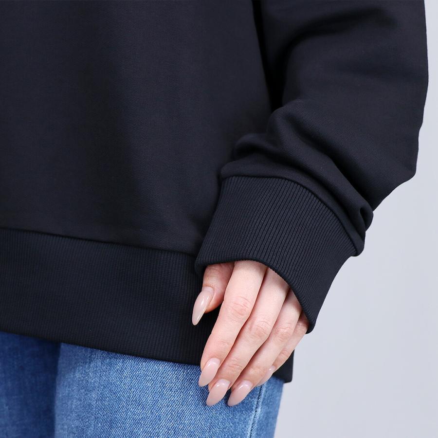 【並行輸入品】 モンクレール MONCLER トレーナー パーカー スウェット フーディ ロゴ 8G000 19 89A1K 999 ブラックの画像