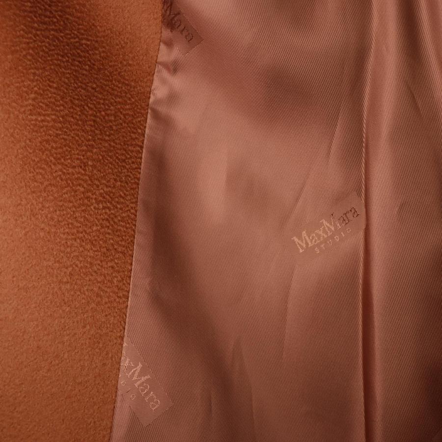 【並行輸入品】 マックスマーラ ステュディオ MAXMARA STUDIO レディース ヴァージンウールコート TIGRE 2426016091 056 CUOIOの画像