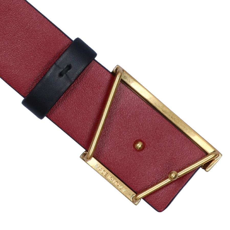 【並行輸入品】 トッズ TOD’S レディース ベルト リバーシブル Tタイムレス XCWTSB10100 RBR 6O77 ブラック_2