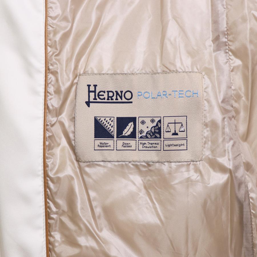 【並行輸入品】 ヘルノ HERNO レディース ダウンジャケット エコファー コート PI001949D 12414Zの画像