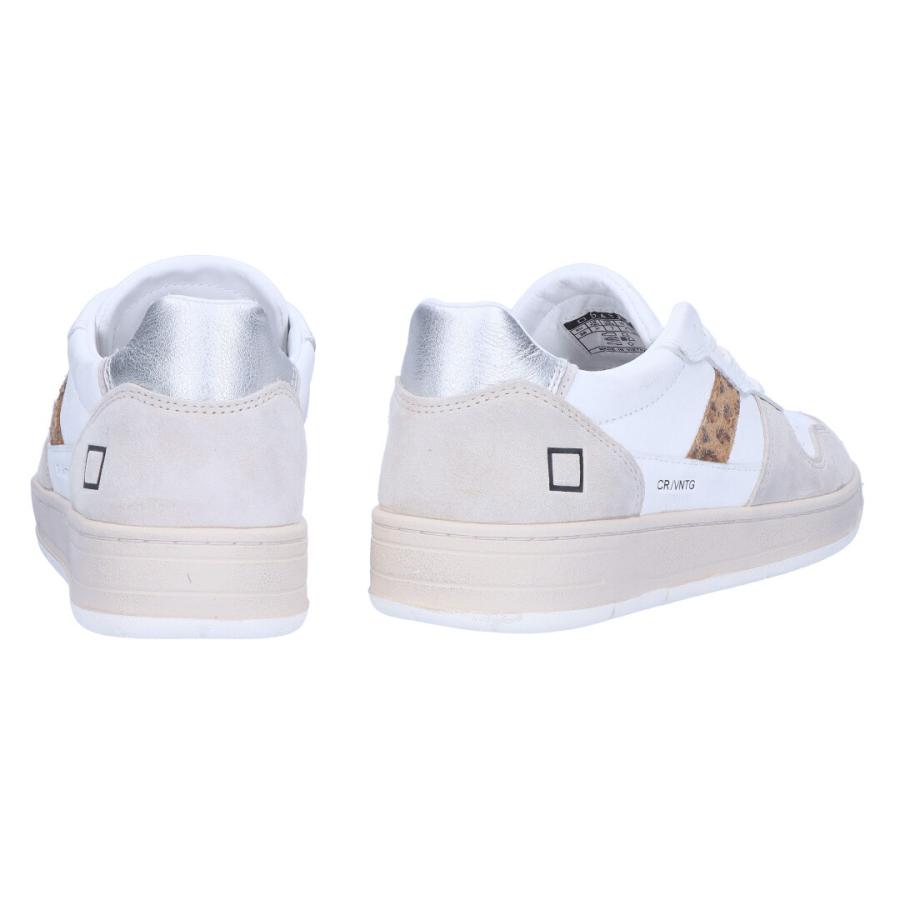 【並行輸入品】 デイト D.A.T.E. レディース靴 シューズ スニーカー W411-C2-VC-WD VINTAGE CALF WHITE-LEOPARDの画像