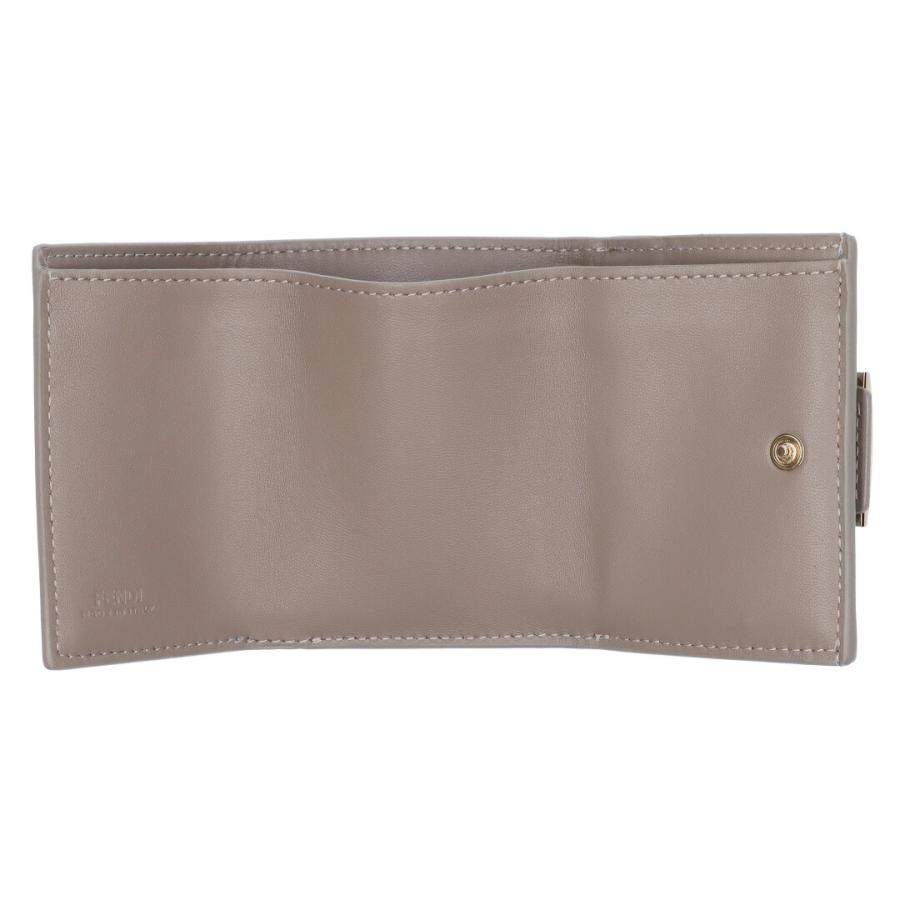 【お取り寄せ】 【並行輸入品】 フェンディ FENDI 折財布 三つ折り財布 BAGUETTE バゲット 8M0395 AT00 F1PQI AQUIPER+TORTORA FFモチーフ マイクロ ライトブルの画像