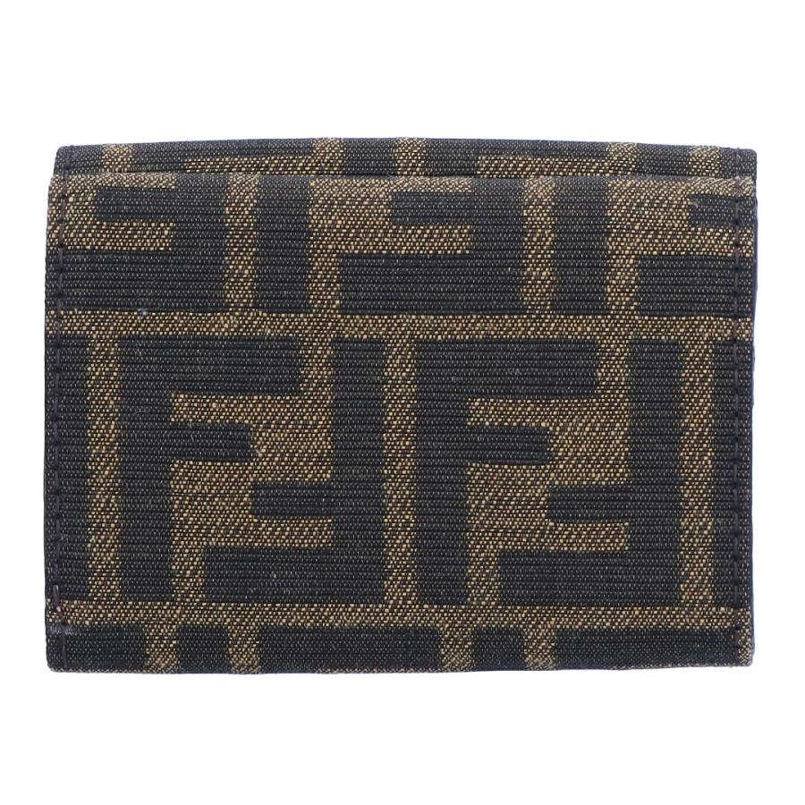 【お取り寄せ】 【並行輸入品】 フェンディ FENDI 折財布 三つ折り財布 BAGUETTE バゲット 8M0395 A98P F0A6E TABACCO+MORO+O.SOFT FFモチーフ マイクロの画像