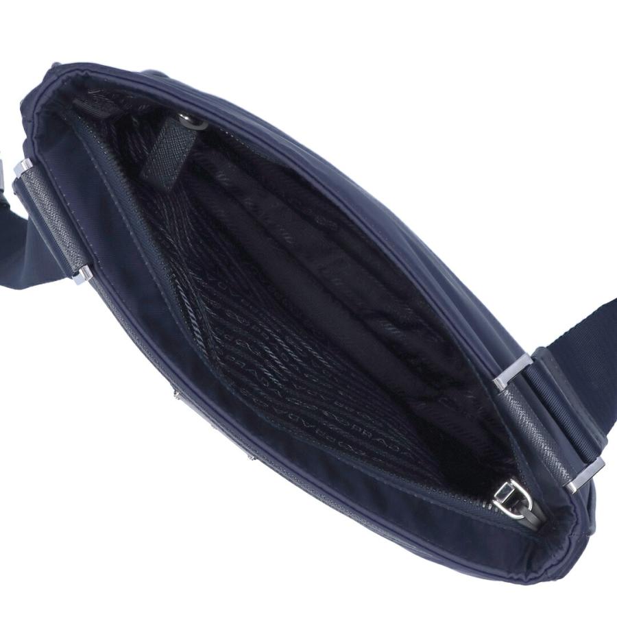 PRADA 【並行輸入品】 プラダ ショルダーバッグ BANDOLIERA 2VH118 2DMH F0008 BLEU : テザーレブランド ...