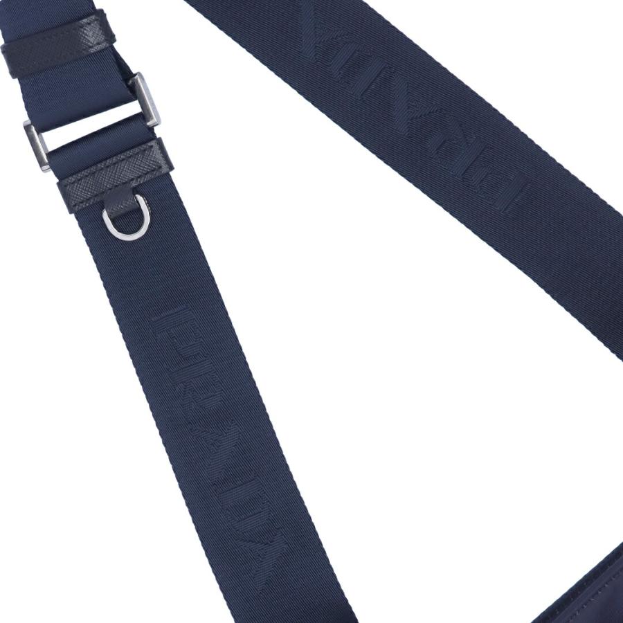 PRADA 【並行輸入品】 プラダ ショルダーバッグ BANDOLIERA 2VH118 2DMH F0008 BLEU : テザーレブランド ...