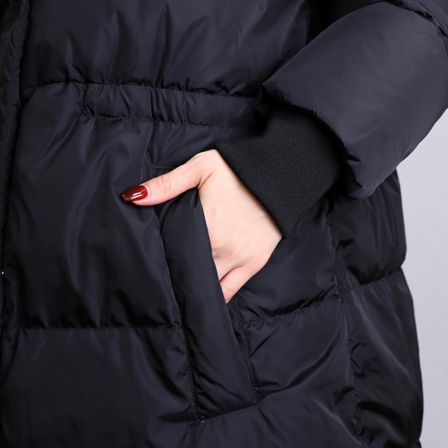 マックスマーラ ブラック ダウンコート ダウンジャケット MAXMARA WEEKEND LINE 【並行輸入品】 マックスマーラ