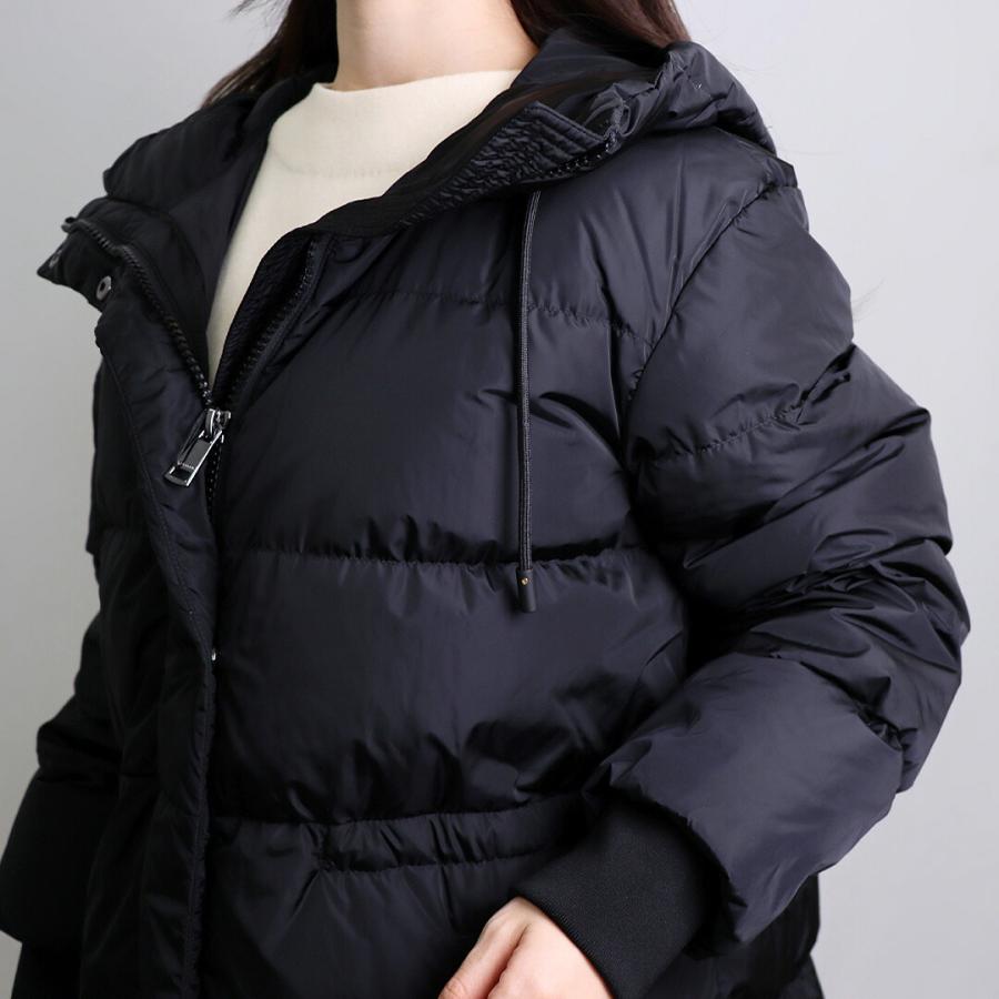 マックスマーラ ブラック ダウンコート ダウンジャケット MAXMARA WEEKEND LINE 【並行輸入品】 マックスマーラ