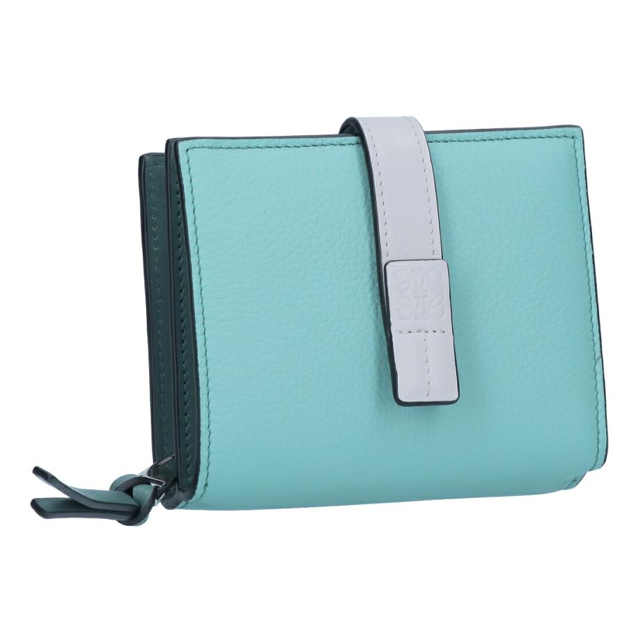LOEWE ロエベ 折財布 二つ折り財布 C660Z41X02 4682 WATER/LIGHT GHO 