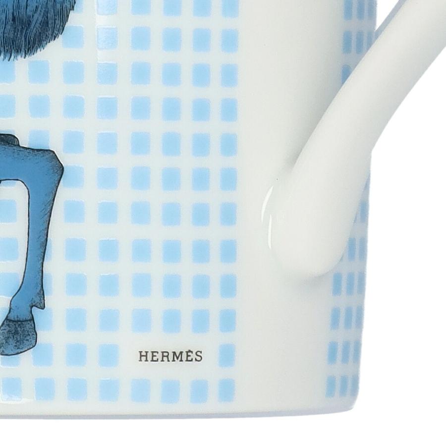 【並行輸入品】 エルメス HERMES マグカップ マグ2個セット カヴァリエ・アン・フォルム 59431 食器 テーブルウェア ペアマグ ポーセリン 磁器の画像