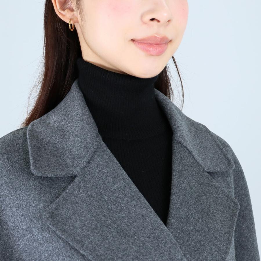 S Max Mara ベルテッド ロング コート S 〜 M ブラック 楽天市場】【最大2万円OFFクーポン対象・1/9-20時～】S MAX MARA エス