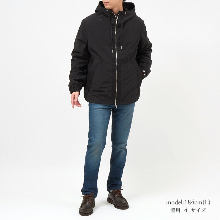 【並行輸入品】 タトラス TATRAS メンズ ブルゾン フード付きジップアップパーカー PESCO ペスコ MJXA0088033588 BLACKの画像