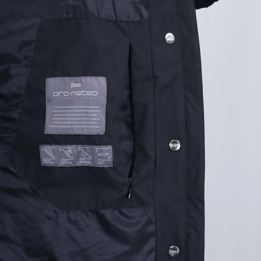 【並行輸入品】 ヘルノ HERNO レディースダウン ダウンジャケット PI002047D 12840 9300 BLACKの画像