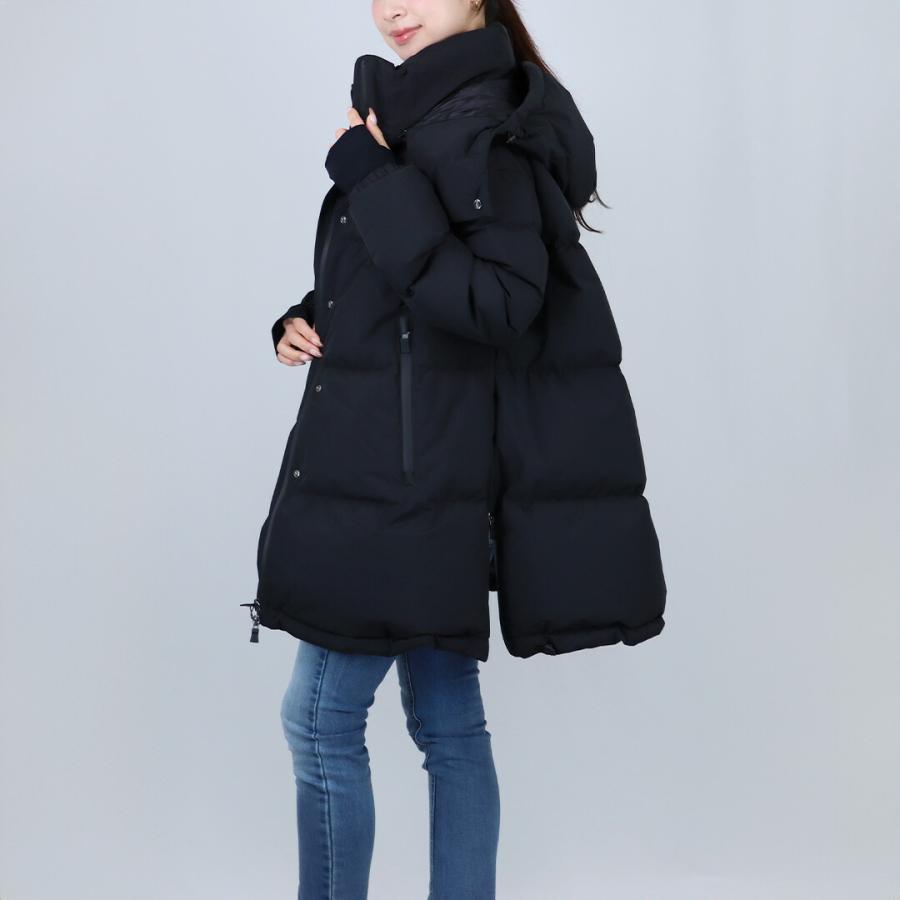 【並行輸入品】 ヘルノ HERNO レディースダウン ダウンジャケット PI002047D 12840 9300 BLACKの画像